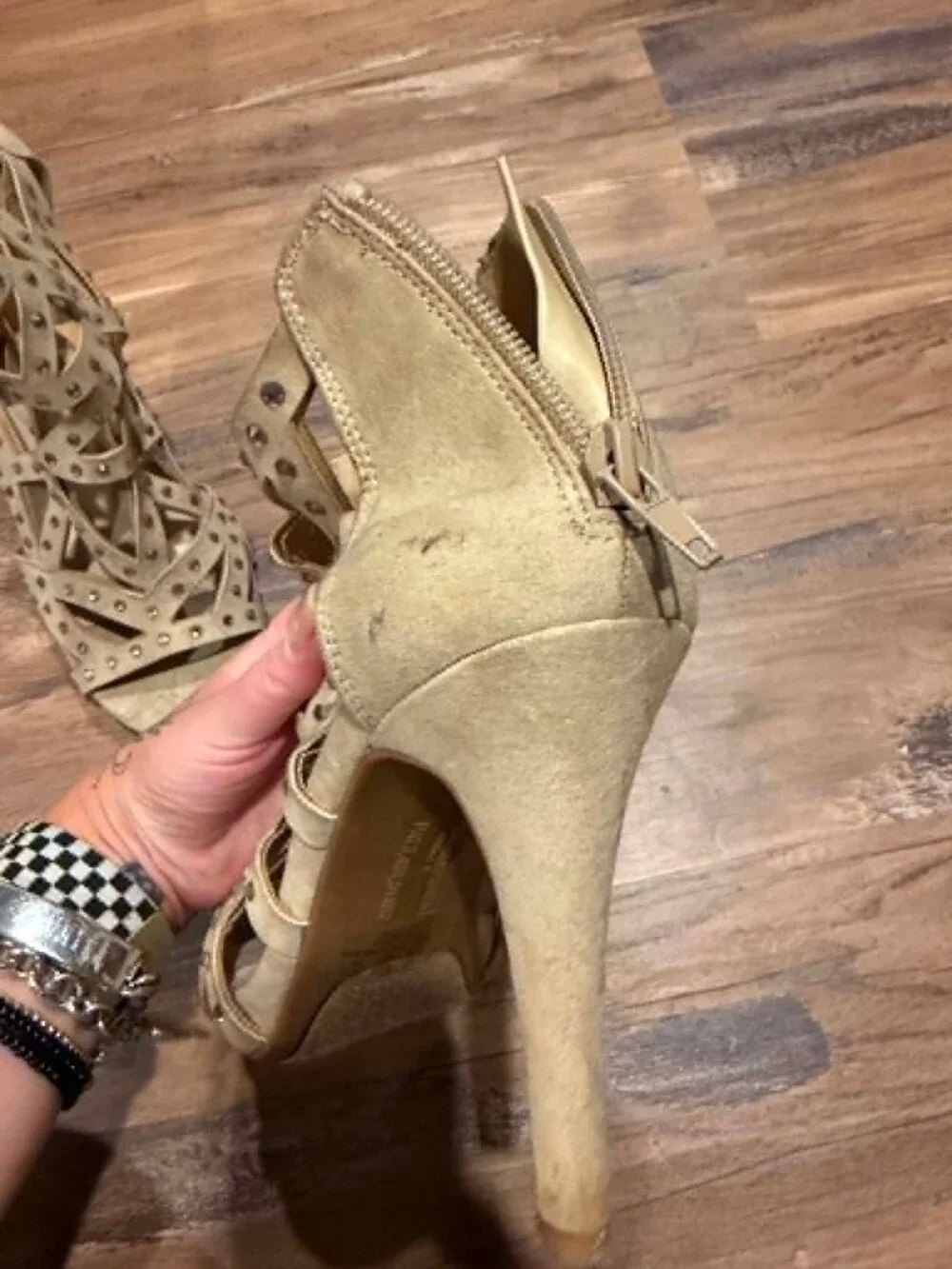 Fergalicious Cage Heels Size 10